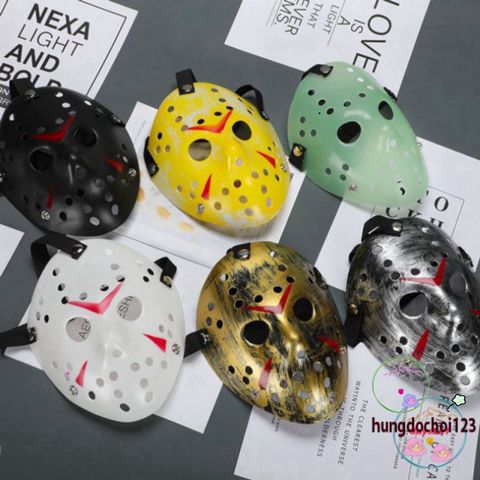 Mặt Nạ Hóa Trang Jason Voorhees - Độc Đáo Cho Ngày Halloween, Kinh Dị, Tiệc Hóa Trang, Quà Tặng Fan Phim