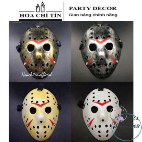 Mặt Nạ Jason Voorhees Kinh Dị - Phụ Kiện Halloween Độc Đáo Cho Tiệc Hóa Trang và Cosplay