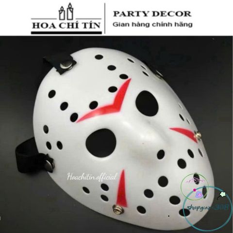 Mặt Nạ Jason Voorhees Kinh Dị - Phụ Kiện Halloween Độc Đáo Cho Tiệc Hóa Trang và Cosplay