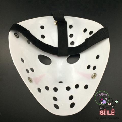 Mặt Nạ Halloween Jason Voorhees - Phụ Kiện Kinh Dị Cho Người Lớn & Trẻ Nhỏ - Trang Trí Tiệc Hóa Trang ấn Tượng