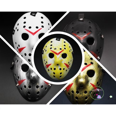 Mặt Nạ Jason Voorhees Hóa Trang Halloween - Đồ Trang Trí Độc Đáo cho Fan Phim Kinh Dị