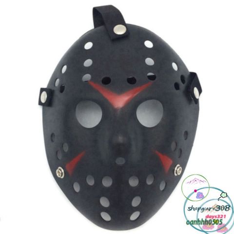 Mặt Nạ Nhựa Jason Voorhees - Phụ Kiện Hóa Trang Độc Đáo Cho Halloween & Tiệc Cosplay - Cho Các Fan Phim Kinh Dị