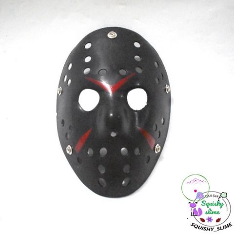 Mặt nạ Jason Voorhees Halloween - Phụ kiện hóa trang unisex, chất liệu nhựa, kích thước 25x18CM cho bữa tiệc ma quái