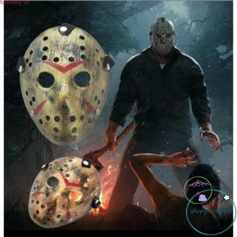 Mặt Nạ Halloween Jason Voorhees - Đồ Hóa Trang Kinh Dị Phong Cách Cosplay Cho Bữa Tiệc Và Lễ Hội