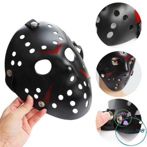 Mặt Nạ Halloween Jason Voorhees - Đồ Hóa Trang Kinh Dị Phong Cách Cosplay Cho Bữa Tiệc Và Lễ Hội