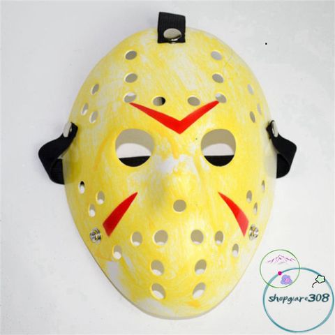 Mặt Nạ Halloween Jason Voorhees - Đồ Hóa Trang Kinh Dị Phong Cách Cosplay Cho Bữa Tiệc Và Lễ Hội
