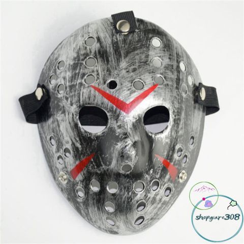 Mặt Nạ Halloween Jason Voorhees - Đồ Hóa Trang Kinh Dị Phong Cách Cosplay Cho Bữa Tiệc Và Lễ Hội