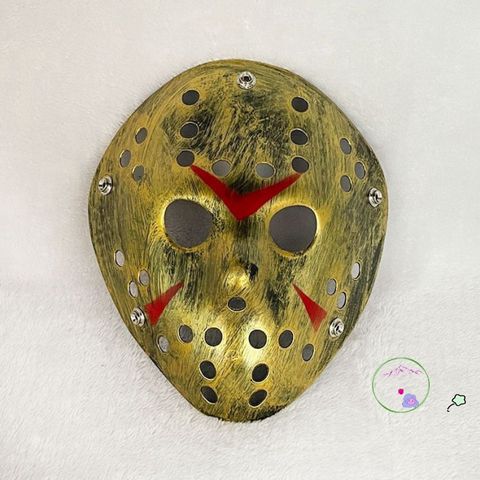 Mặt nạ Jason Halloween 2025 - Phụ kiện hóa trang kinh dị cho bữa tiệc, chất liệu nhựa ABS, phù hợp cho mọi độ tuổi