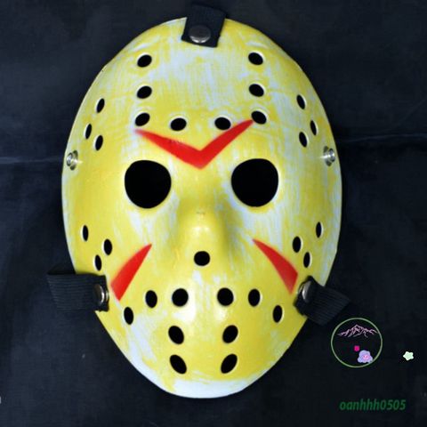 Mặt nạ Jason Voorhees Kinh Dị Nhựa - Phụ Kiện Halloween Unisex Tham Gia Tiệc Tùng, Mặt Nạ Hóa Trang Độc Đáo