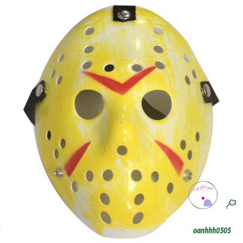 Mặt nạ Jason Voorhees Kinh Dị Nhựa - Phụ Kiện Halloween Unisex Tham Gia Tiệc Tùng, Mặt Nạ Hóa Trang Độc Đáo