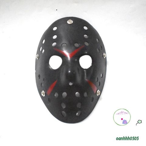 Mặt nạ Jason Voorhees Kinh Dị Nhựa - Phụ Kiện Halloween Unisex Tham Gia Tiệc Tùng, Mặt Nạ Hóa Trang Độc Đáo