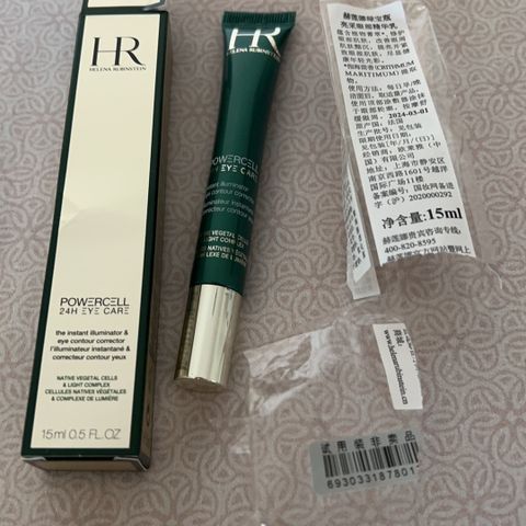 Kem Dưỡng Mắt Helena Rubinstein Powercell 24H 15ml - Instant Illuminator Dưỡng Ẩm, Làm Sáng, Chống Lão Hóa Da Quanh Mắt 