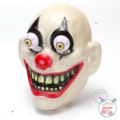 Mặt Nạ Halloween Quái Vật Kinh Dị - Mặt Nạ Hóa Trang Ánh Mắt Hacker Độc Đáo Cho Tiệc Hóa Trang