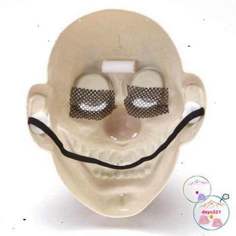 Mặt Nạ Halloween Quái Vật Kinh Dị - Mặt Nạ Hóa Trang Ánh Mắt Hacker Độc Đáo Cho Tiệc Hóa Trang