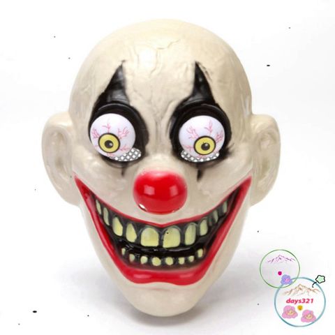 Mặt Nạ Halloween Quái Vật Kinh Dị - Mặt Nạ Hóa Trang Ánh Mắt Hacker Độc Đáo Cho Tiệc Hóa Trang