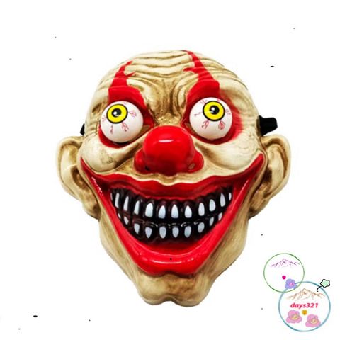 Mặt Nạ Halloween Quái Vật Kinh Dị - Mặt Nạ Hóa Trang Ánh Mắt Hacker Độc Đáo Cho Tiệc Hóa Trang