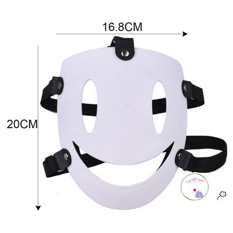 Mặt Nạ Cosplay Thiên Thần Nụ Cười Hiruko LED Phát Sáng - Khẩu Trang Halloween Độc Đáo Cho Tiệc Hóa Trang