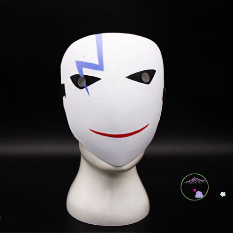 Mặt Nạ Halloween Anime Hiruko Đen Trắng - Phụ Kiện Siêu Đẹp Cho Bữa Tiệc Hóa Trang, Quà Tặng Độc Đáo Cho Người Lớn
