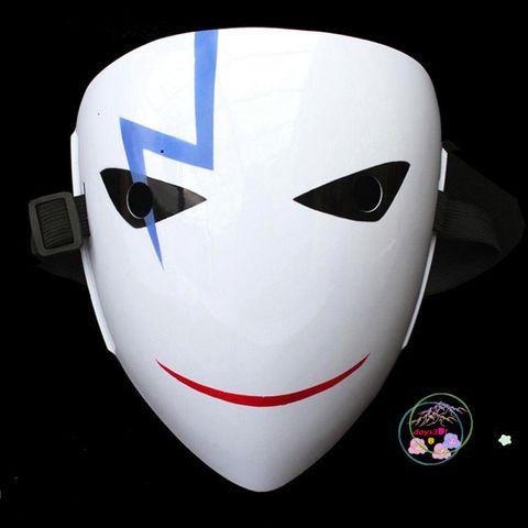 Mặt Nạ Halloween HIRUKO Hình Mặt Cười Trắng Ngộ Nghĩnh - Phụ Kiện Cosplay Thời Trang Party Unisex