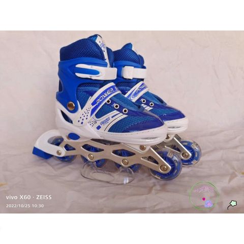 Giày Patin điều chỉnh cho trẻ em - Giày trượt Patin Sport với khóa an toàn, kích thước từ 2.5 tuổi trở lên, có bánh sáng đèn, màu sắc đa dạng.
