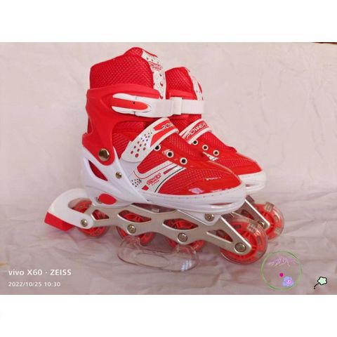 Giày Patin điều chỉnh cho trẻ em - Giày trượt Patin Sport với khóa an toàn, kích thước từ 2.5 tuổi trở lên, có bánh sáng đèn, màu sắc đa dạng.