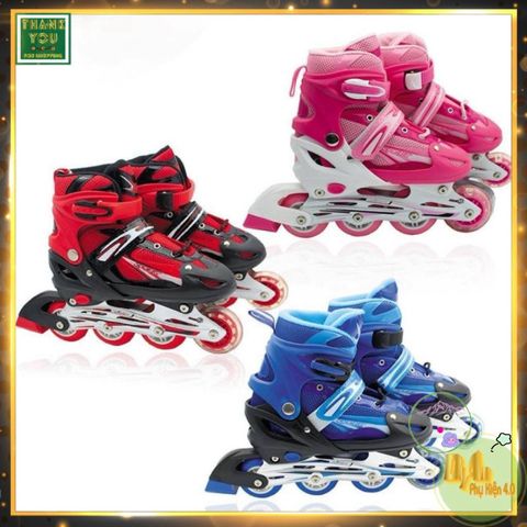 Giày Patin Meiyaya Cao Cấp Điều Chỉnh Kích Thước Cho Trẻ Em & Người Lớn - Giày Trượt Thích Hợp Đam Mê Thể Thao Ngoài Trời