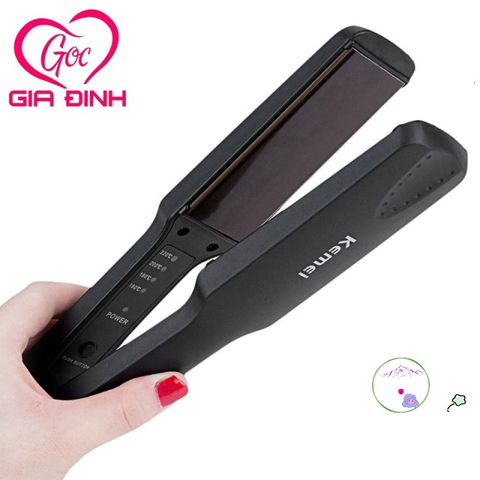Máy làm tóc đa năng 3 trong 1 NOVA8890 - Máy uốn duỗi 4 nhiệt, công nghệ ceramic, chăm sóc tóc an toàn và hiệu quả.