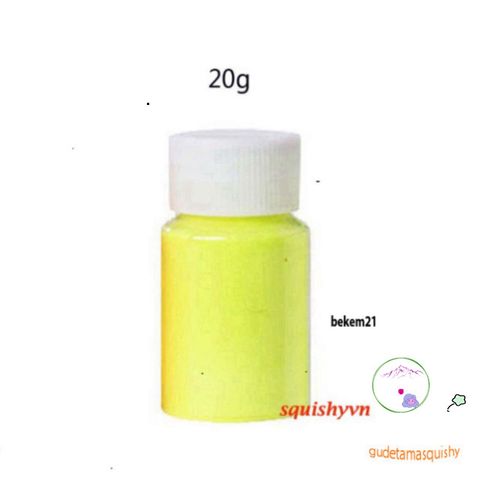 Hũ Bột Dạ Quang Nhuộm Resin Phát Sáng Trong Bóng Tối - 12 Màu Sắc Độc Đáo Cho Trang Sức Nghệ Thuật