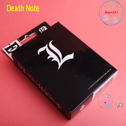 Bộ Bài Tú Lơ Khơ Death Note - 54 Lá Hình Anime Manga - Quà Tặng Thú Vị Cho Fan Hâm Mộ