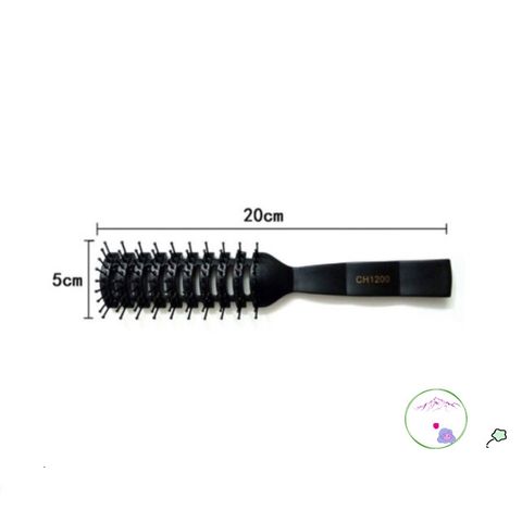 Lược Tạo Kiểu Tóc Bán Nguyệt Chaoba - Lược Hỗ Trợ Tạo Phồng Chuyên Dụng Khi Sấy Tóc, Chất Liệu Nhựa Chịu Nhiệt