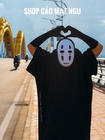 Bộ Trang Phục Ma Vô Diện Halloween - Áo Choàng Dài, Mặt Nạ Bí Ẩn và Găng Tay - Cho Bé và Người Lớn Cosplay Chất Lượng Cao