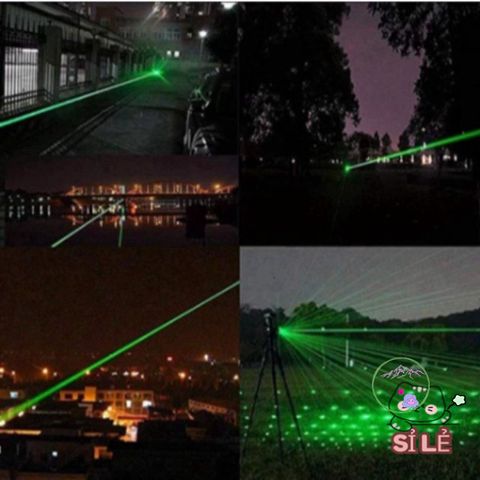 Đèn Laser 303 - Bút Tia Xanh Siêu Mạnh 5mW, Chiếu Xa 3km, Thuyết Trình, Giáo Dục, Hộp Quà Tiện Ích, Nắp Tạo Hình Sao