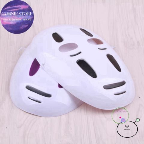 Mặt Nạ Vô Diện Cosplay Anime - Đồ Trang Trí Halloween Độc Đáo Tại Cornie.Store - Chất Liệu Nhựa, Nhiều Màu Sắc