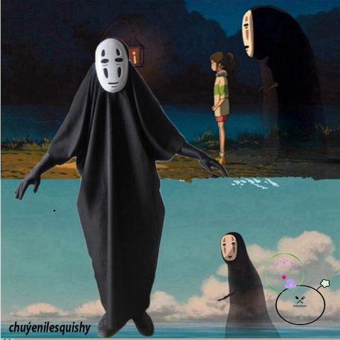 Bộ Trang Phục Vô Diện Halloween - Hóa Trang Bí Ẩn với Găng Tay và Mặt Nạ Độc Đáo cho Tiệc Hóa Trang
