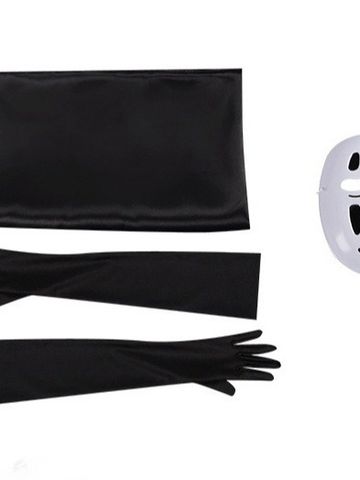 Bộ Đồ Hóa Trang Vô Diện Cosplay - Áo & Mặt Nạ Nhân Vật Anime Spirited Away - Phong Cách Độc Đáo cho Tất Cả Lứa Tuổi