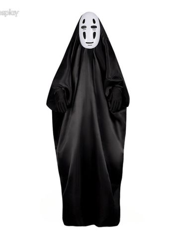 Bộ Đồ Hóa Trang Vô Diện Cosplay - Áo & Mặt Nạ Nhân Vật Anime Spirited Away - Phong Cách Độc Đáo cho Tất Cả Lứa Tuổi