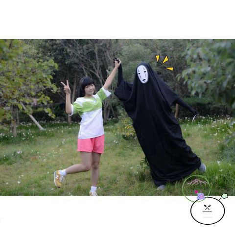Set Đồ Vô Diện Anime Nhật Bản - Bộ Quần Áo, Găng Tay & Mặt Nạ Cosplay Độc Đáo Dành Cho Trẻ Em và Người Lớn