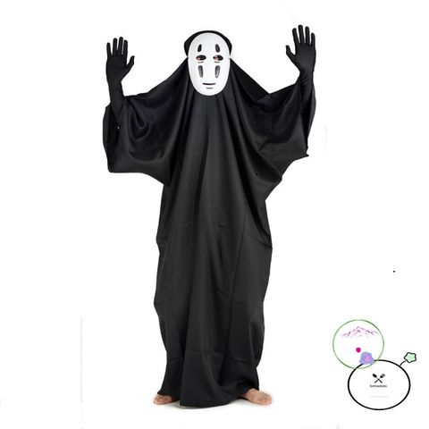 Set Đồ Vô Diện Anime Nhật Bản - Bộ Quần Áo, Găng Tay & Mặt Nạ Cosplay Độc Đáo Dành Cho Trẻ Em và Người Lớn