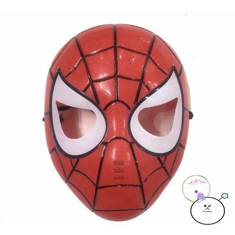 Bộ hóa trang siêu anh hùng Spiderman & Iron Man với mặt nạ cho trẻ em - Đồ chơi an toàn cho bé trong lễ hội Halloween và Trung Thu