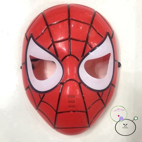 Bộ hóa trang siêu anh hùng Spiderman & Iron Man với mặt nạ cho trẻ em - Đồ chơi an toàn cho bé trong lễ hội Halloween và Trung Thu