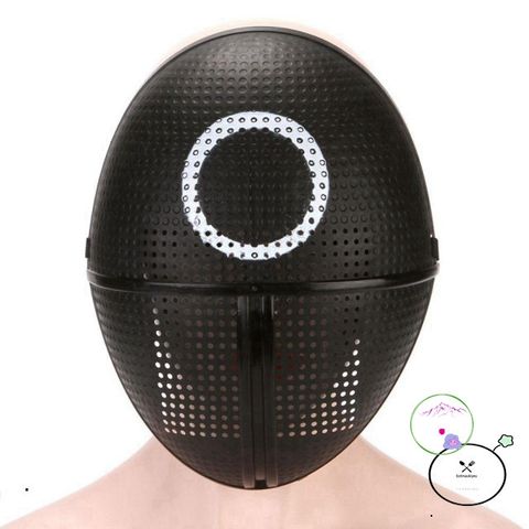 Mặt Nạ Cosplay LUNANOV Dễ Thương Hình Vuông, Tròn, Tam Giác - Đạo Cụ Ngày Halloween Và Tiệc Tùng Thú Vị