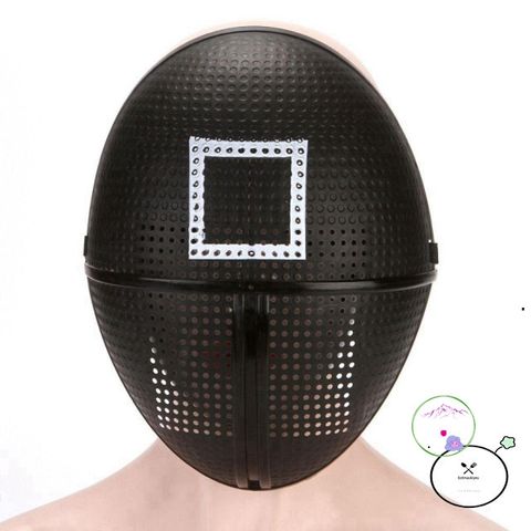 Mặt Nạ Cosplay LUNANOV Dễ Thương Hình Vuông, Tròn, Tam Giác - Đạo Cụ Ngày Halloween Và Tiệc Tùng Thú Vị