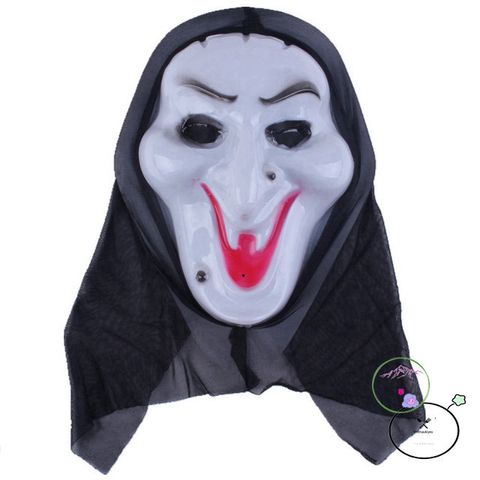 Áo Hoodie Scream Ma Quái Kèm Mặt Nạ Đen - Phụ Kiện Halloween Độc Đáo Cho Fans Kinh Dị