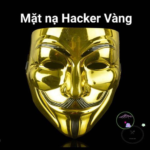 MẶT NẠ HACKER Anonymous - Phụ Kiện Hóa Trang Độc Đáo Cho Halloween, Bữa Tiệc, Sự Kiện Thú Vị