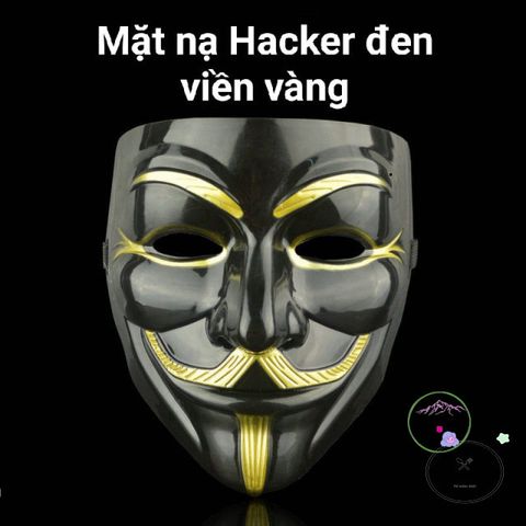MẶT NẠ HACKER Anonymous - Phụ Kiện Hóa Trang Độc Đáo Cho Halloween, Bữa Tiệc, Sự Kiện Thú Vị