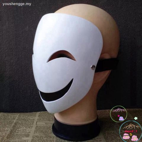Mặt Nạ Cosplay Hiruko Trắng - Phong Cách Nhân Vật Black Bullet Độc Đáo Cho Buổi Tiệc & Sự Kiện Thời Trang