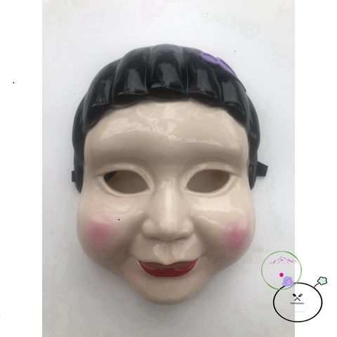 Mặt Nạ Squid Game - Đồ Trang Trí Halloween và Trung Thu - Mặt Nạ Cosplay An Toàn, Thoải Mái cho Bé và Người Lớn