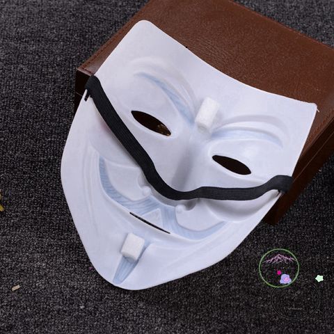 Mặt Nạ Hacker Anonymous Lộng Lẫy (Vàng, Bạc, Đen, Trắng) - Phụ Kiện Cosplay & Halloween Độc Đáo, Đồ Chơi Thú Vị