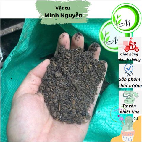 Đất dinh dưỡng tơi xốp 10dm3 cho cây trồng - Phù hợp cho dâu tây, hoa kiểng, ươm mầm cây con khỏe mạnh