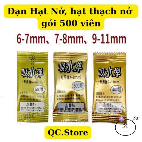 Combo 500 Viên Hạt Nở Màu Sắc - Đồ Chơi Sáng Tạo An Toàn Cho Trẻ Em, Trang Trí Không Gian Sống độc đáo và Nguyên liệu Trồng Cây Thông Minh